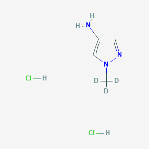 1-(Methyl-D3)-1H-pyrazol-4-amine 2hcl