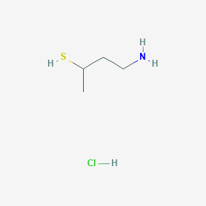 4-Aminobutane-2-thiol hydrochloride