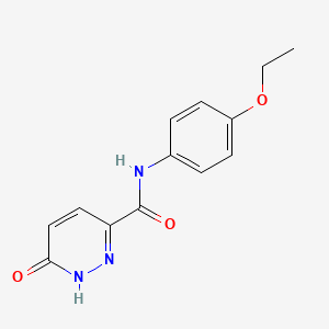 N-(4-ethoxyphenyl)-6-oxo-1H-pyridazine-3-carboxamide