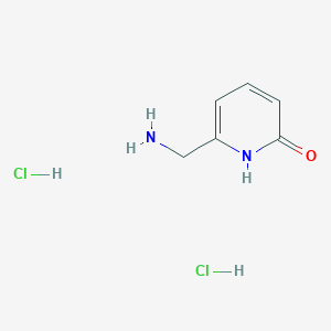 6-(Aminomethyl)-1,2-dihydropyridin-2-one dihydrochloride