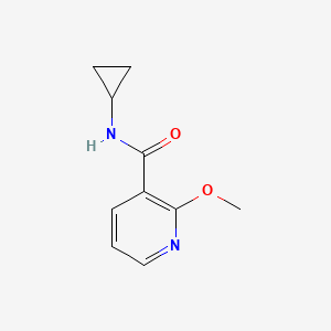 molecular formula C10H12N2O2 B2800727 N-cyclopropyl-2-methoxynicotinamide CAS No. 1090908-97-6