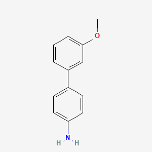 molecular formula C13H13NO B2800807 4-(3-Methoxyphenyl)aniline CAS No. 20728-79-4; 207287-79-4