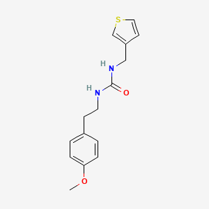 1-(4-Methoxyphenethyl)-3-(thiophen-3-ylmethyl)urea