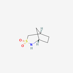 molecular formula C6H11NO2S B2801152 rac-(1R,5S)-3lambda6-thia-2-azabicyclo[3.2.1]octane-3,3-dione CAS No. 2138280-51-8