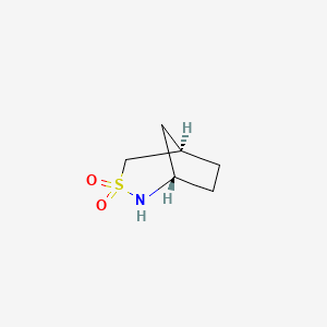 molecular formula C6H11NO2S B2801152 (1S,5R)-3lambda6-Thia-2-azabicyclo[3.2.1]octane 3,3-dioxide CAS No. 2138280-51-8