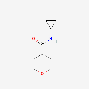 2H-Pyran-4-carboxamide, N-cyclopropyltetrahydro-