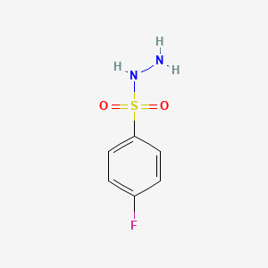 molecular formula C6H7FN2O2S B2801233 4-Fluorobenzenesulfonohydrazide CAS No. 2266-41-3