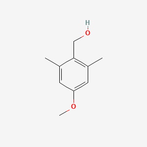 molecular formula C10H14O2 B2801239 (4-Methoxy-2,6-dimethylphenyl)methanol CAS No. 61000-21-3