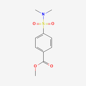 molecular formula C10H13NO4S B2801331 Methyl 4-(dimethylsulfamoyl)benzoate CAS No. 58804-17-4