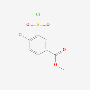 Methyl 4-chloro-3-(chlorosulfonyl)benzoate