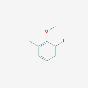 molecular formula C8H9IO B2801429 1-Iodo-2-methoxy-3-methylbenzene CAS No. 108078-14-4; 25922-05-8