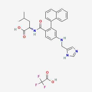 molecular formula C29H29F3N4O5 B2801667 GGTI-2133 CAS No. 1217480-14-2