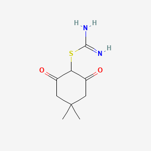 (4,4-Dimethyl-2,6-dioxocyclohexyl)thiocarboxamidine