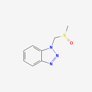 1-(Methanesulfinylmethyl)-1H-1,2,3-benzotriazole