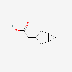 2-(3-Bicyclo[3.1.0]hexanyl)acetic acid