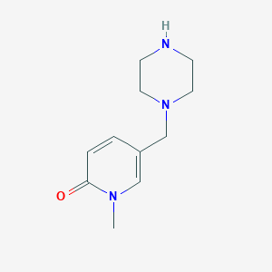 1-methyl-5-(piperazin-1-ylmethyl)pyridin-2(1H)-one