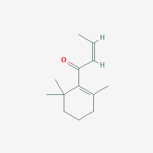 molecular formula C13H20O B028019 (Z)-1-(2,6,6-Trimethyl-1-cyclohexen-1-yl)-2-buten-1-one CAS No. 23726-92-3