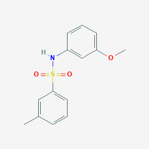 molecular formula C14H15NO3S B2802172 N-(3-methoxyphenyl)-3-methylbenzenesulfonamide CAS No. 670271-51-9