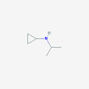 molecular formula C6H13N B2802269 N-(propan-2-yl)cyclopropanamine CAS No. 73121-94-5