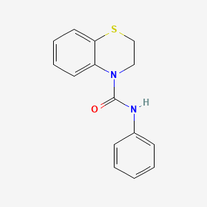 N-phenyl-2,3-dihydro-4H-1,4-benzothiazine-4-carboxamide