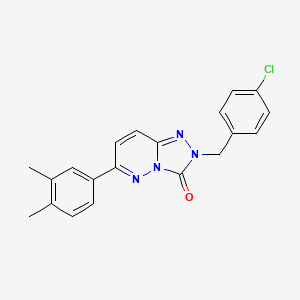 2-(4-chlorobenzyl)-6-(3,4-dimethylphenyl)-[1,2,4]triazolo[4,3-b]pyridazin-3(2H)-one