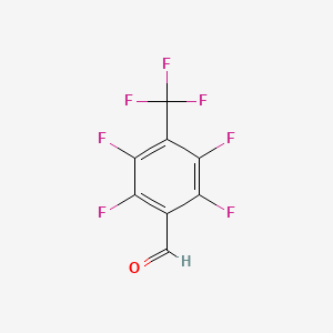 2,3,5,6-Tetrafluoro-4-(trifluoromethyl)benzaldehyde