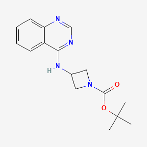 tert-Butyl 3-(quinazolin-4-ylamino)azetidine-1-carboxylate
