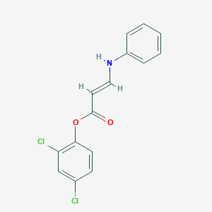 2,4-Dichlorophenyl 3-anilinoacrylate