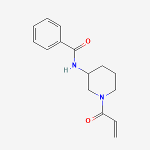 N-(1-Prop-2-enoylpiperidin-3-yl)benzamide