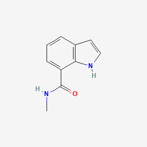 molecular formula C10H10N2O B2802538 N-methyl-1H-indole-7-carboxamide CAS No. 1519477-17-8