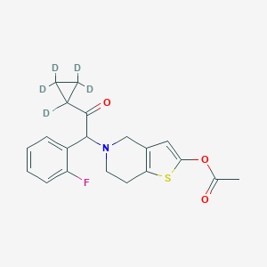 molecular formula C20H20FNO3S B028027 Prasugrel-d5 