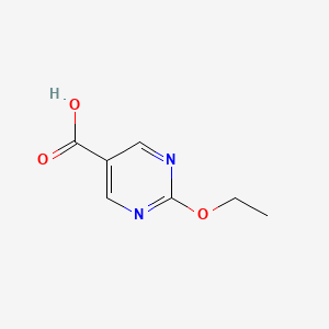 molecular formula C7H8N2O3 B2802718 2-Ethoxypyrimidine-5-carboxylic acid CAS No. 1242458-51-0