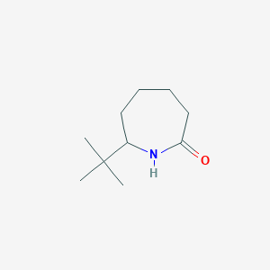 molecular formula C10H19NO B2802857 7-Tert-butylazepan-2-one CAS No. 155204-32-3