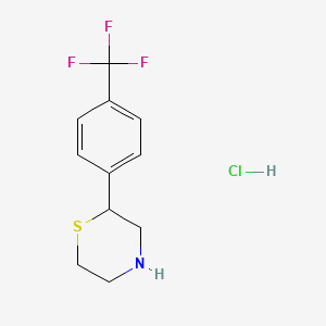 2-[4-(Trifluoromethyl)Phenyl] Thiomorpholine Hydrochloride