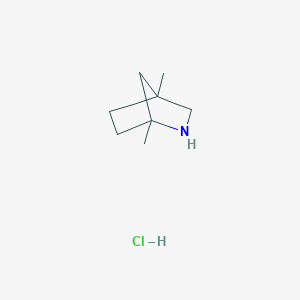 1,4-Dimethyl-2-azabicyclo[2.2.1]heptane;hydrochloride