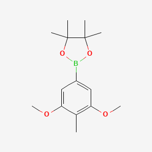 2-(3,5-Dimethoxy-4-methylphenyl)-4,4,5,5-tetramethyl-1,3,2-dioxaborolane