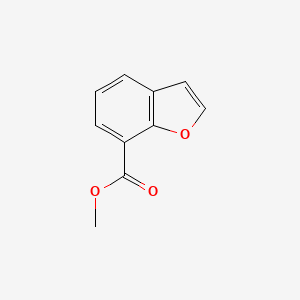 molecular formula C10H8O3 B2803224 Methyl benzofuran-7-carboxylate CAS No. 99517-45-0