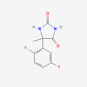 5-(2,5-Difluorophenyl)-5-methylimidazolidine-2,4-dione