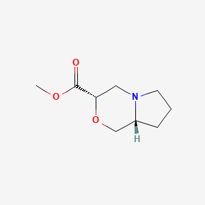 methyl (3S,8aR)-hexahydro-1H-pyrrolo[2,1-c]morpholine-3-carboxylate