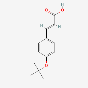 (3E)-3-(4-Tert-butoxy-phenyl)acrylic acid