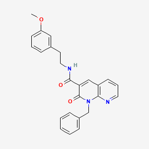 1-benzyl-N-(3-methoxyphenethyl)-2-oxo-1,2-dihydro-1,8-naphthyridine-3-carboxamide
