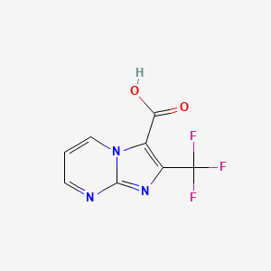 2-(Trifluoromethyl)imidazo[1,2-a]pyrimidine-3-carboxylic acid