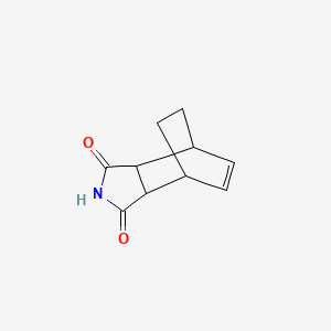 molecular formula C10H11NO2 B2803582 3a,4,7,7a-tetrahydro-4,7-ethano-1h-isoindole-1,3(2h)-dione CAS No. 6715-29-3