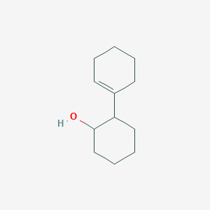 molecular formula C12H20O B2803583 2-(CYCLOHEX-1-EN-1-YL)CYCLOHEXAN-1-OL CAS No. 65181-96-6