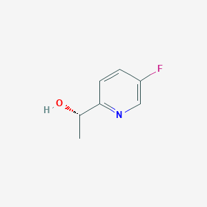 molecular formula C7H8FNO B2803653 (1S)-1-(5-fluoropyridin-2-yl)ethan-1-ol CAS No. 1016227-97-6