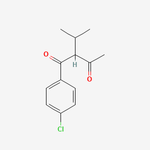 1-(4-Chlorophenyl)-2-isopropyl-1,3-butanedione
