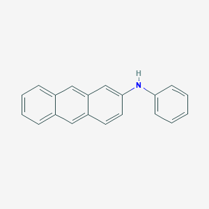 molecular formula C20H15N B028041 N-Phenyl-2-anthramine CAS No. 109871-20-7