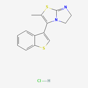 molecular formula C14H13ClN2S2 B2804116 BSF466533A CAS No. 310466-44-5