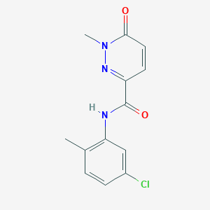 N-(5-chloro-2-methylphenyl)-1-methyl-6-oxo-1,6-dihydropyridazine-3-carboxamide