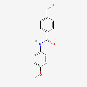 4-(bromomethyl)-N-(4-methoxyphenyl)benzamide